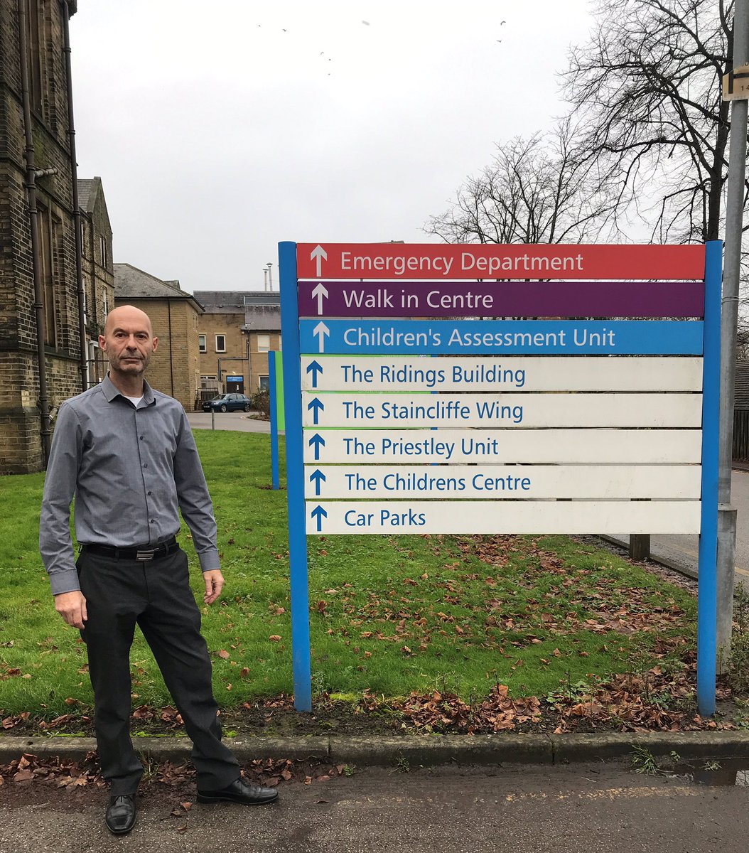 PhilipJamesppc's tweet photo. Photo shoot for candidates outside Dewsbury Hospital today to support our NHS. Only Ms. Sherriff and myself turned up out of the Dewsbury candidates. Surprised not to see the conservative or liberal democrat candidates there ! Come on people don’t waste your vote! 
VOTE BREXIT ! https://t.co/9BXc2yQHQK
