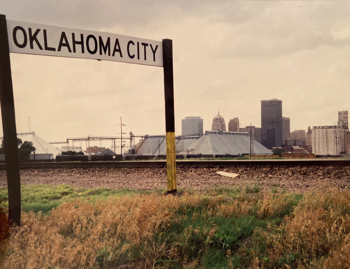 davidfholt's tweet photo. I took this pic in 1999.   We’ve come a long way since then.   Let’s keep it going!   #LoveYourOKC https://t.co/PpBKbghcrJ