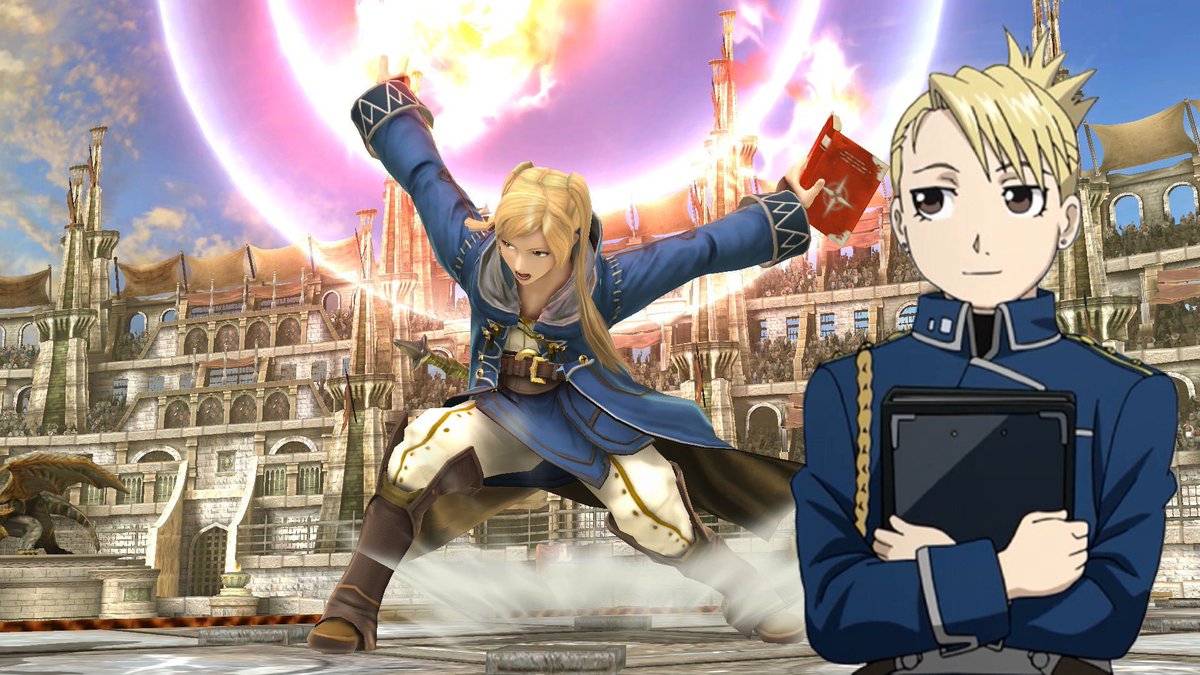 Can't believe Riza is in Smash! 