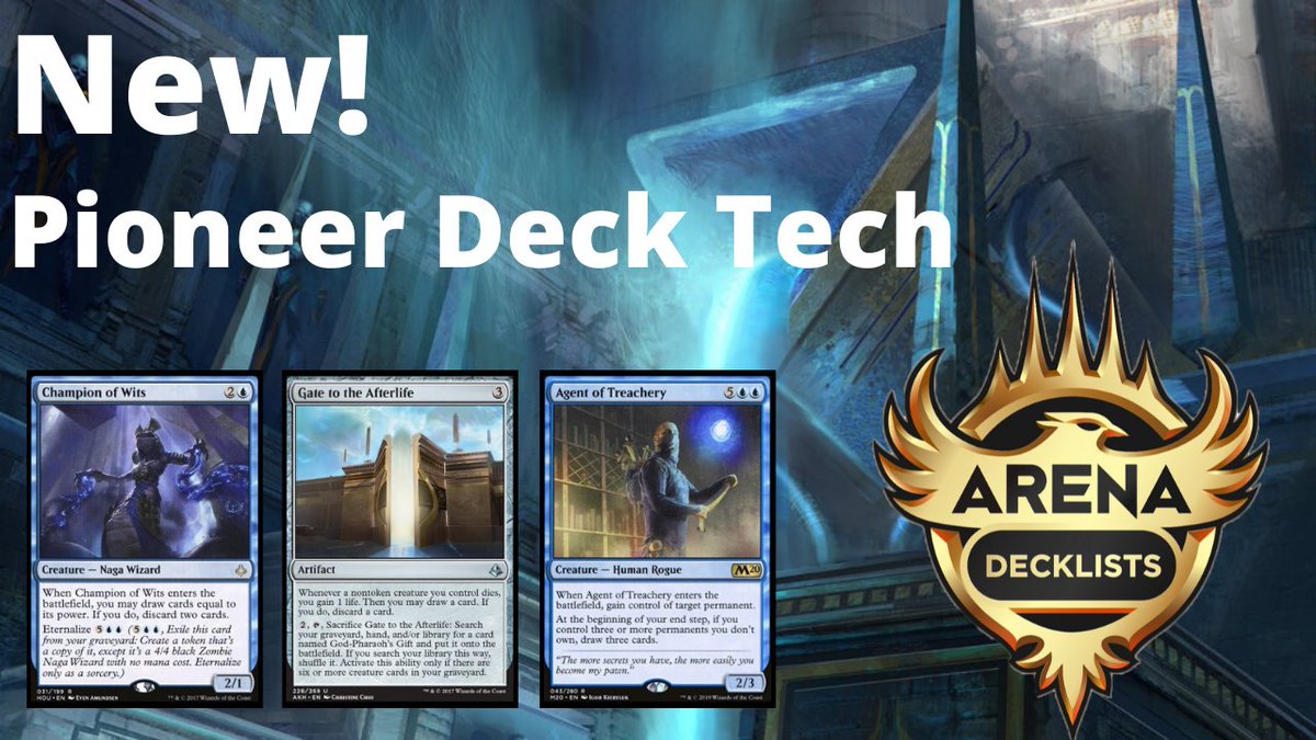 PioneerDLs's tweet image. Broken?! or still in one piece? Let us know if you think Gerry has done it again with Gate to the Afterlife.

bit.ly/33s8SD8

Watch out tomorrow for the game play video as Gerry takes his creation to the leagues!

#PioneerDLs