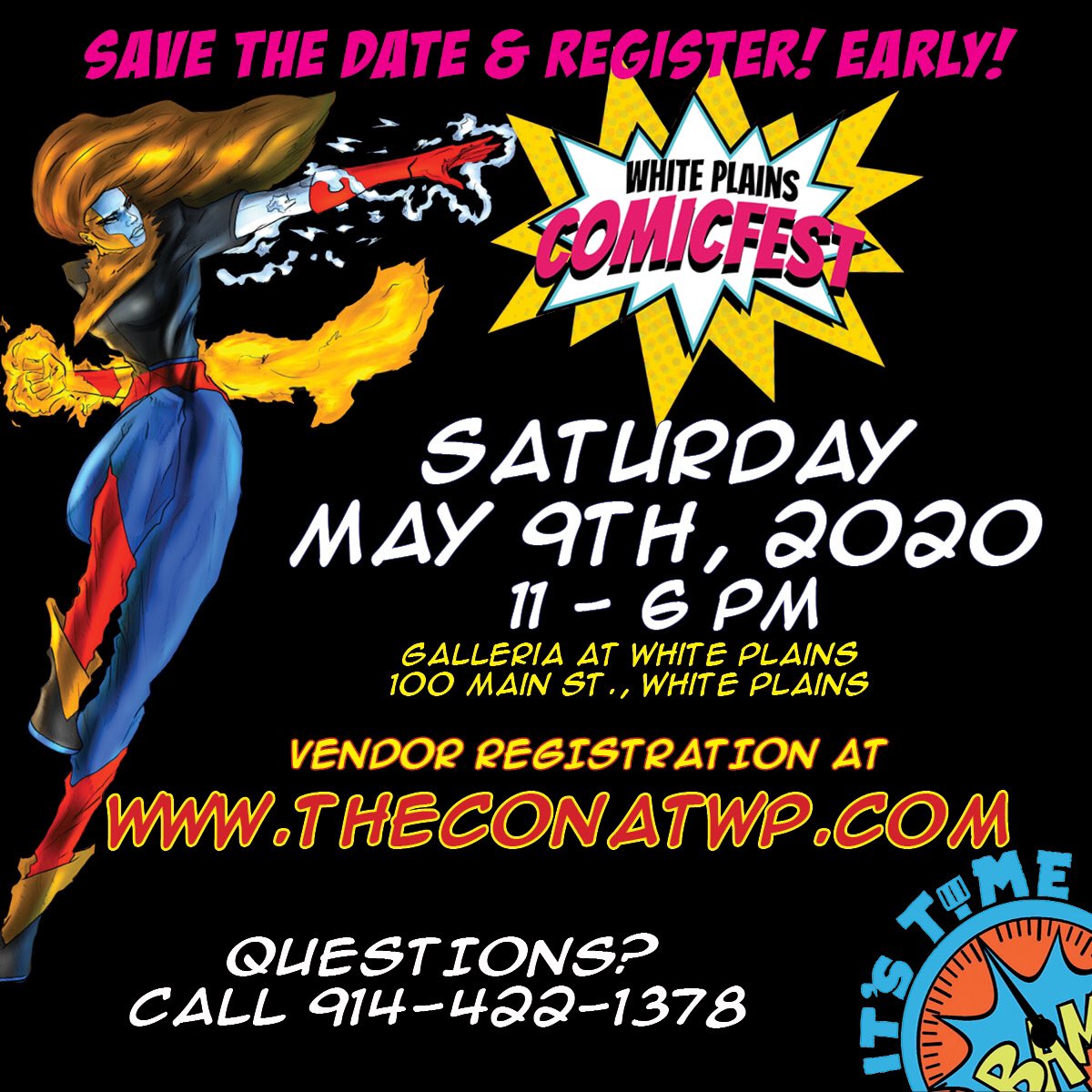 WPComicfest's tweet photo. @arlenschumer Hey Arlen! Hope to see you in 2020! https://t.co/IFfGKhFdZQ