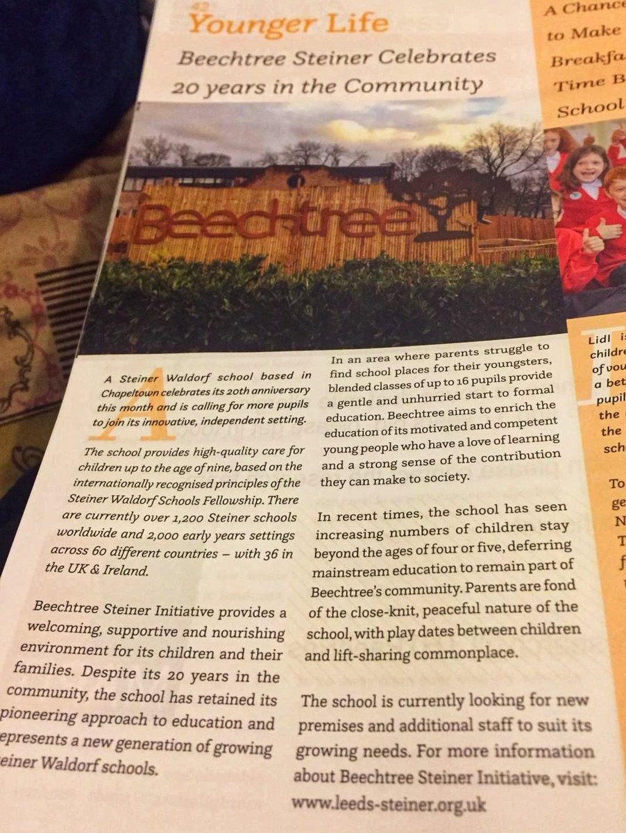 Thank you @NorthLeedsLife for the lovely feature! We are proud to be part of #Leeds providing #AltEd for our local community for 20 wonderful years. #Chapeltown #ChapelAllerton #Roundhay #Harehills #Moortown #Meanwood #Headingley #LeedsByExample
