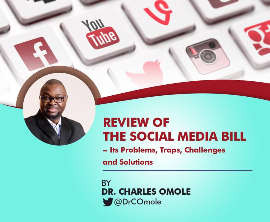 Review of the Social Medial BillThis Bill is 95% copied from the Singaporean Law passed this year; although the Singapore version has a lot more Guidance Notes which this Bill lacks. Hence the Singaporean version is 81pages long while this Bill is only 35 pages.