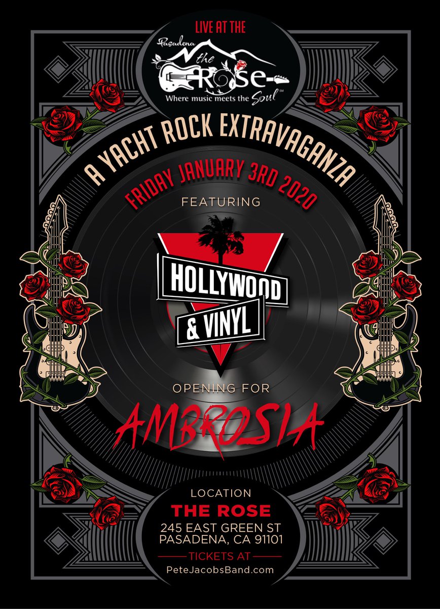Hollywood&Vinyl (@hollywoodandvi3) on Twitter photo Save The Date! <a href="/Hollywoodandvi3/">Hollywood&Vinyl</a> @Christi01075861 <a href="/tomdante/">Tom Dante</a> <a href="/MattSulliMusic/">Matt Sullivan</a> <a href="/AMBROSIABAND/">Ambrosia</a> <a href="/therosepasadena/">The Rose Pasadena</a> Save The Date! <a href="/Hollywoodandvi3/">Hollywood&Vinyl</a> @Christi01075861 <a href="/tomdante/">Tom Dante</a> <a href="/MattSulliMusic/">Matt Sullivan</a> <a href="/AMBROSIABAND/">Ambrosia</a> <a href="/therosepasadena/">The Rose Pasadena</a>