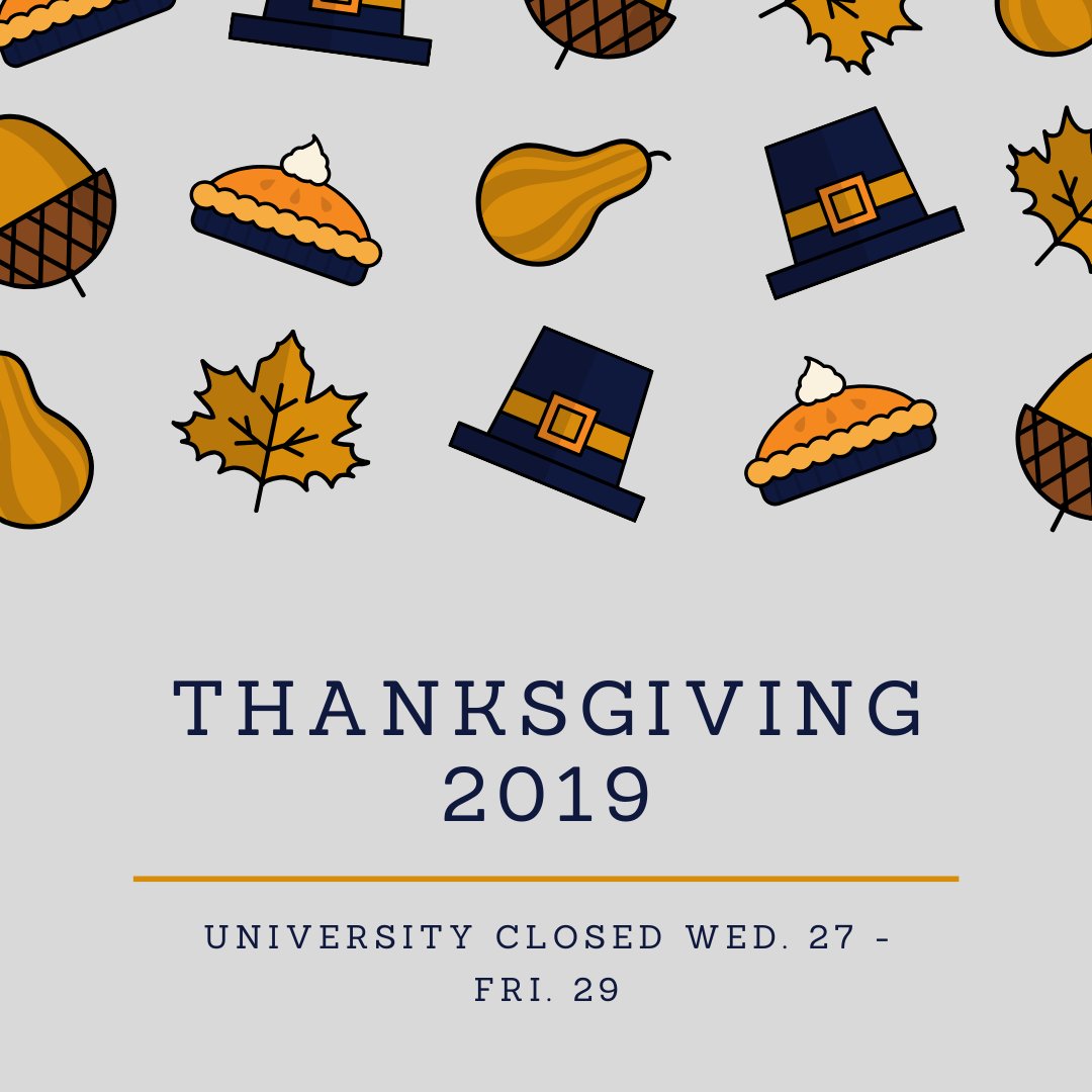 Have a great break, Bucs! Happy Thanksgiving!