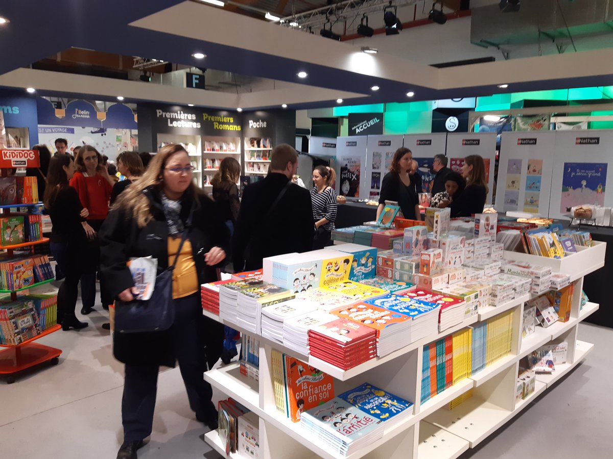 NathanEditions's tweet photo. [Évènement] Le salon du livre et de la presse jeunesse ouvre ses portes aujourd'hui. @SLPJ93
⭐RDV sur le stand @NathanEditions F16 niveau 1⭐😊 @EditisEducation https://t.co/erJOrDaowF