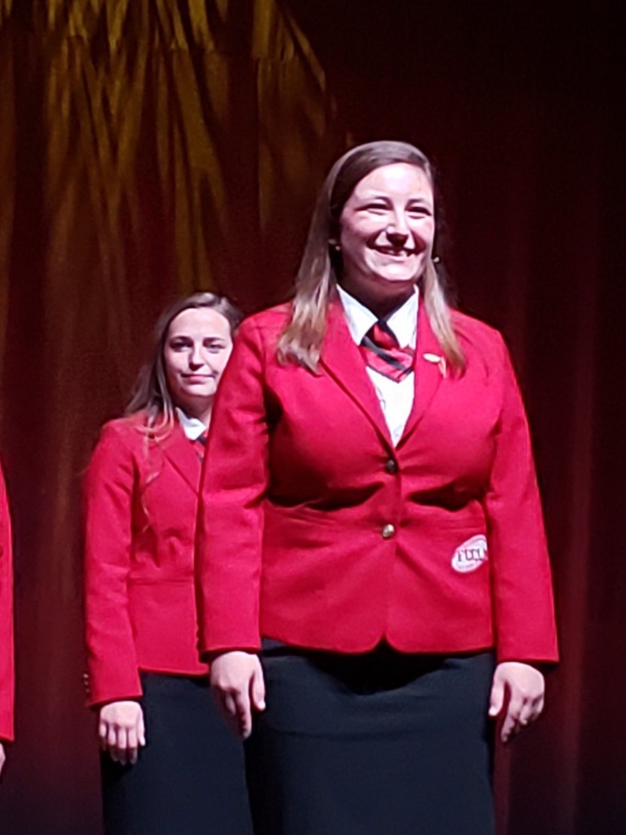 virginiafccla's tweet photo. #VAFCCLA is proud of our @NationalFCCLA Vice President of Membership (@FCCLAMembership) from Eastern View High School (@evhsFCCLA) and how she represented us at the #FCCLA National Fall Conference in Dallas, Texas! Thanks also to her chapter adviser, Ms. Laura Butcher! #2019NFC https://t.co/ZILkkXyafI