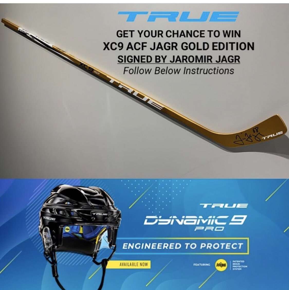 HockeyStationUK's tweet photo. #Dynamic9Pro Launch Giveaway!!! Win this signed Jagr gold edition twig. How??? Come in store, take a selfie in the new True lid! Tag @playtruehockeyeurope and @skatestationuk and #PlayTrue and #MadeTrue Winner announced December 16th! https://t.co/xeABnngF2M