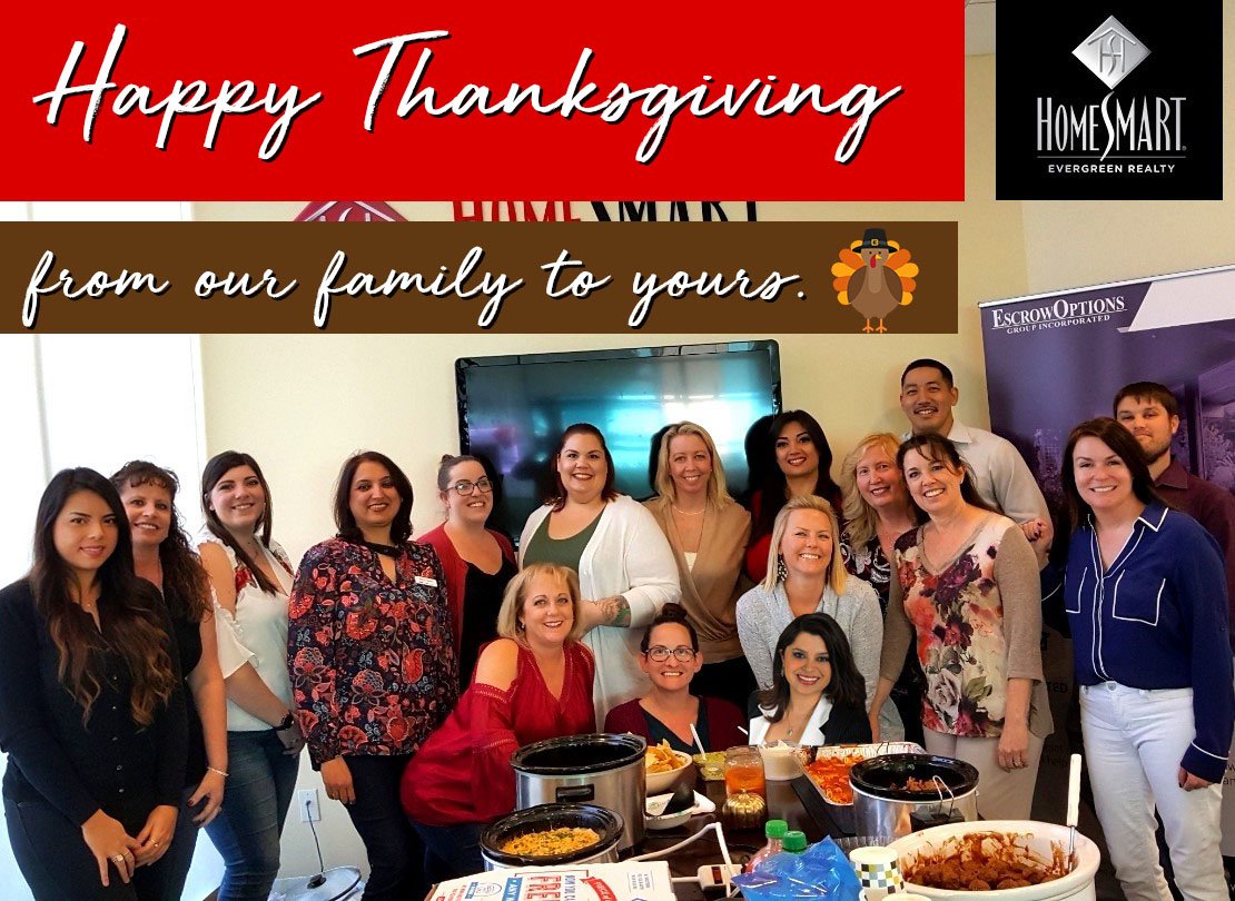 HomeSmartEGR's tweet photo. Our HomeSmart Evergreen Realty family wishes you a Happy Thanksgiving filled with family, laughter, and great food! π¦πΎ
Learn more about our family culture at https://t.co/3p1qWHymn4 #JoinHomeSmartEGR
#Thanksgiving #TurkeyDay #HappyThanksgiving #Realtor https://t.co/HBbQ3aZwKs