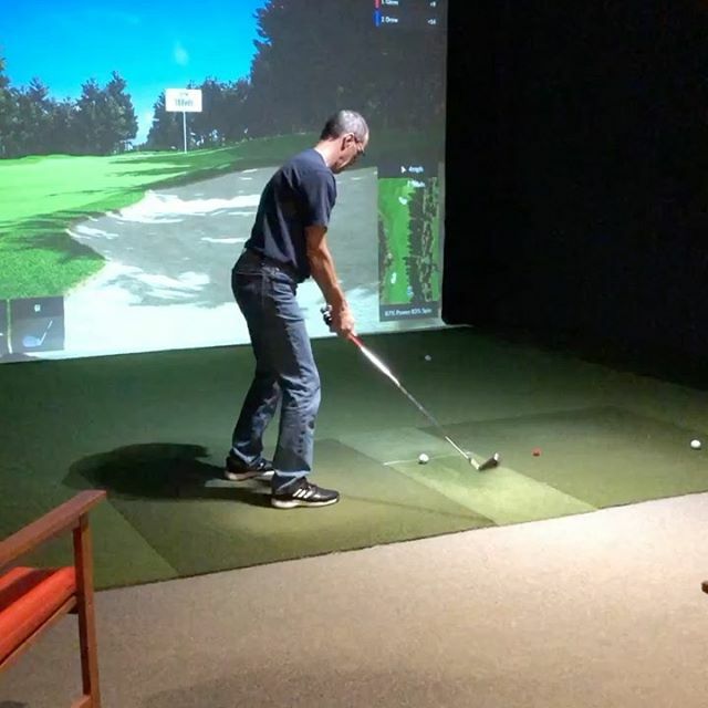 GolfersAcademy's tweet image. #indoorgolf has a new leader in the clubhouse. Unbelievable graphics and gameplay with the all new @trackmangolf #virtualgolf2 #burlingtonontario #hamiltonontario #oakvilleontario #golflife #wintergolf ift.tt/2QYX7BI