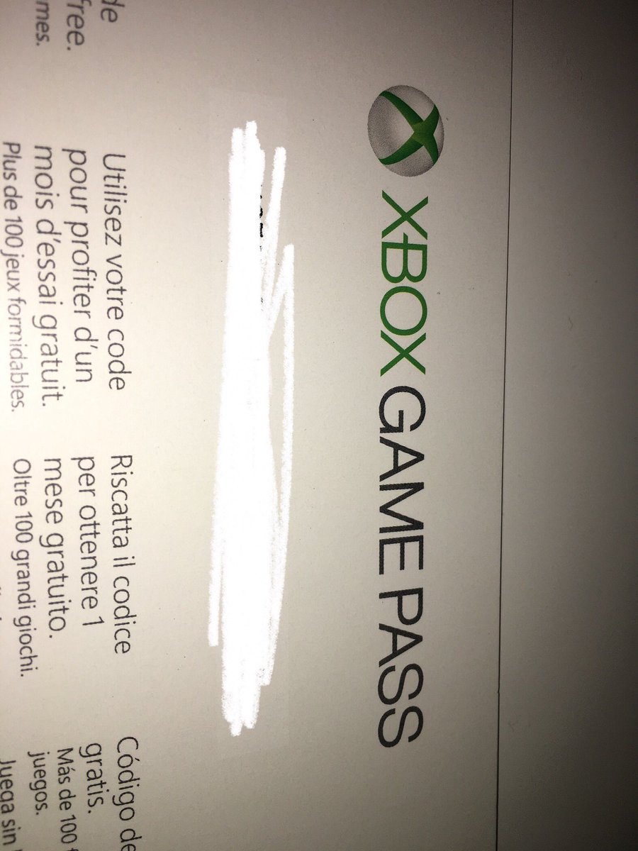 Bonok46806465's tweet photo. Je donne un xbox game pass venez privée !! #xboxgamepass #gratuit #xbox #micromania #BlackFriday #free #codexbox #microsoft https://t.co/I7zx9mC74P
