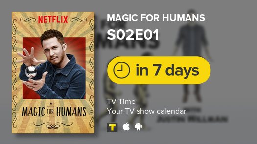 TVTime's tweet image. Magic for Humans is back in 7 days! #magicforhumans #tvtime