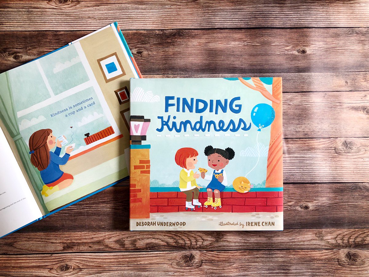 MacKidsBooks's tweet photo. Bring the joy of kindness into your community with FINDING KINDNESS by @underwoodwriter and Irene Chan. Share where you find kindness by creating a Mural of Kindness! Download the activity kit now: https://t.co/5AkieIqYr2 #findingkindness https://t.co/m3Mw2lRlWG