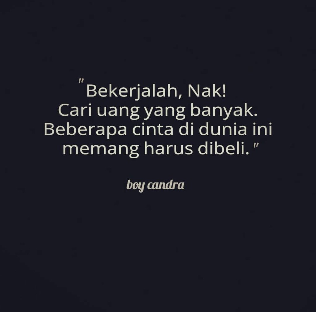 sinwkt's tweet photo. Bukan hanya sekedar cinta saja, mapan itu harus. 

@dsuperboy https://t.co/UCeCR0R26W