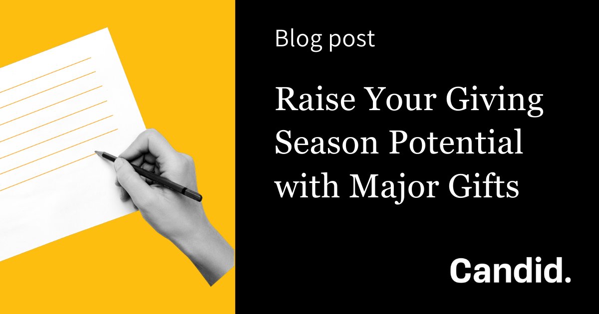 Learn six key factors that motivate high-impact philanthropic investors to make year-end gifts, so you know how to plan your #majorgift fundraising strategy. bit.ly/2OjR2y0 #CandidLearning