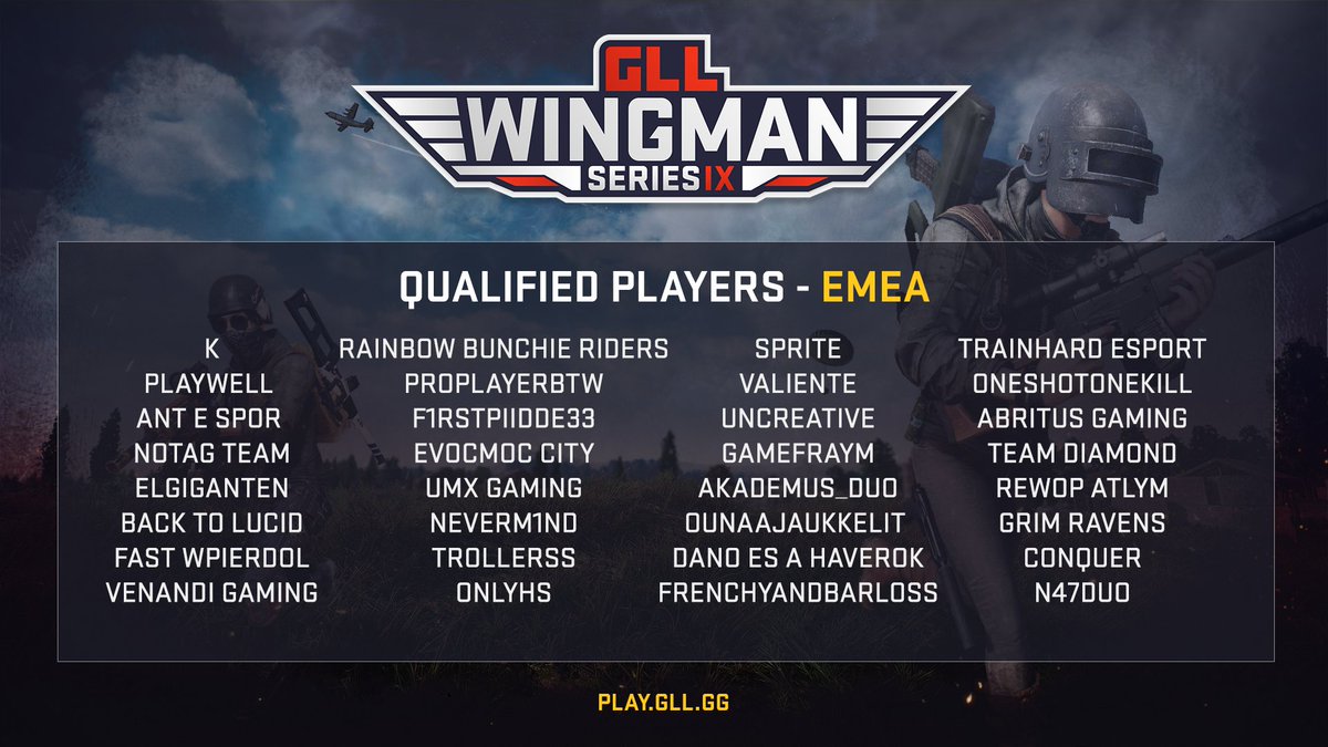 PUBG takımımızın #GLL #Wingman #EMEA grubunda maçları devam ediyor. Ekibimize şimdiden bol şanslar diliyoruz. 

Our PUBG team continues to play in the #GLL #Wingman #EMEA group. We wish our team good luck already.

<a href="/GlobalLoot/">GLL</a> @GLLTurkey 

#GoANTGo #ANTiçtik  #PUBG  #ANTespor
