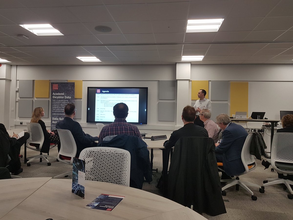 Magellan De Stato (@magellandestato) on Twitter photo @corcoranppp welcoming people to <a href="/cardiffuni/">Cardiff University</a>'sData Science Academy's Industrial Engagement event tonight. @corcoranppp welcoming people to <a href="/cardiffuni/">Cardiff University</a>'sData Science Academy's Industrial Engagement event tonight.