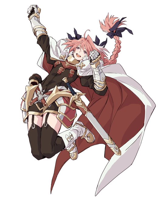 いまライダーの方のアストルフォくん描いた 