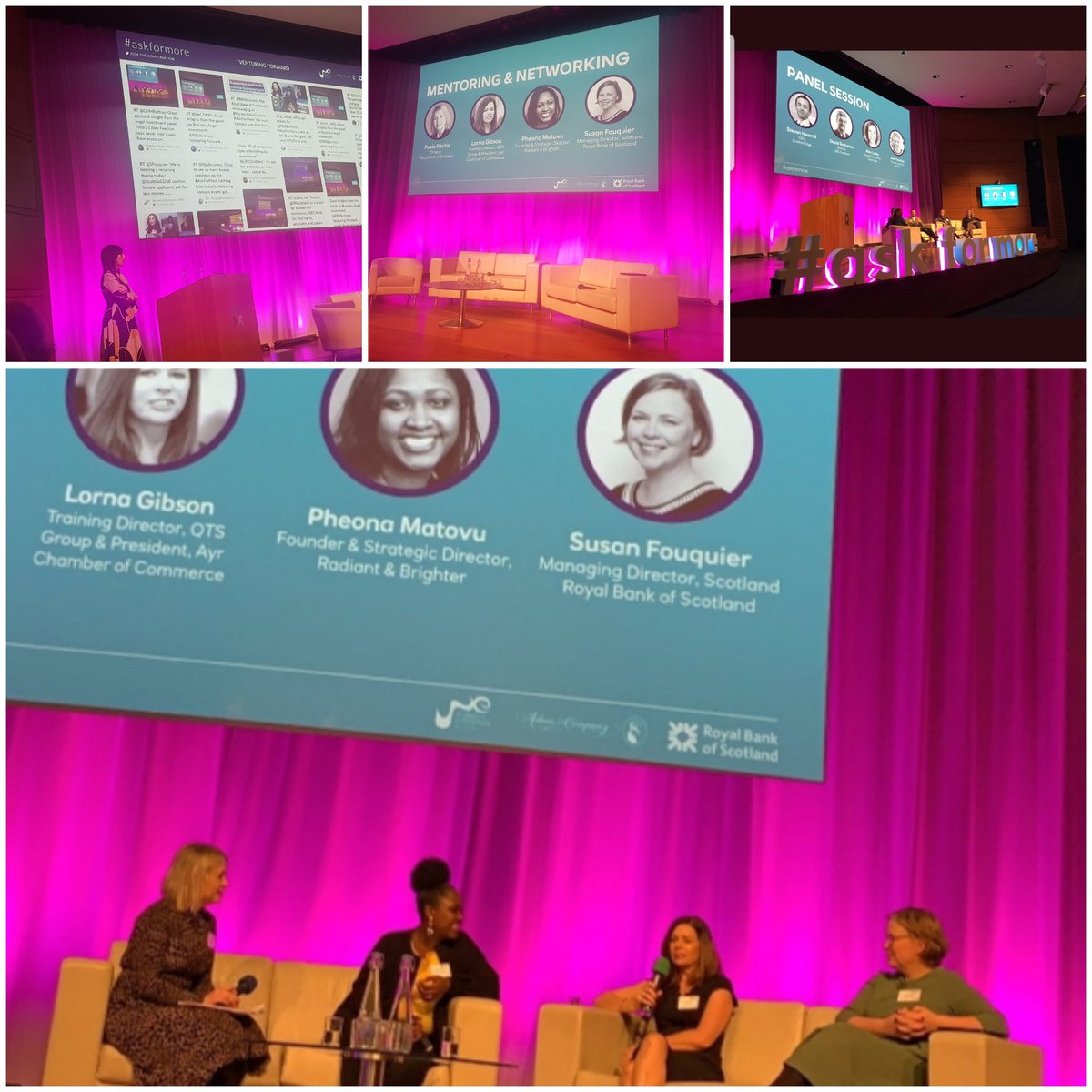 Lorna Gibson (@lg_strategiseit) on Twitter photo Delighted to have been able to take part in the Venturing Forward event with <a href="/RBSBusiness/">Royal Bank Business</a> and <a href="/WEScotland/">Women's Enterprise Scotland</a> today. A really informative day and an opportunity to meet such a diverse range of wonderful business women. Thank you <a href="/paula_ritchie/">Paula Ritchie</a>
Don't forget #askformore Delighted to have been able to take part in the Venturing Forward event with <a href="/RBSBusiness/">Royal Bank Business</a> and <a href="/WEScotland/">Women's Enterprise Scotland</a> today. A really informative day and an opportunity to meet such a diverse range of wonderful business women. Thank you <a href="/paula_ritchie/">Paula Ritchie</a>
Don't forget #askformore
