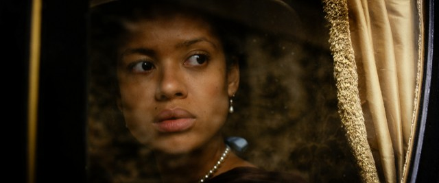 Gugu Mbatha-Raw in BELLE (2013, dir. Amma Asante)Mbatha-Raw unforgettably brings to life the forgotten historical figure of Dido Elizabeth Belle, a mixed race woman brought up in the British aristocracy.