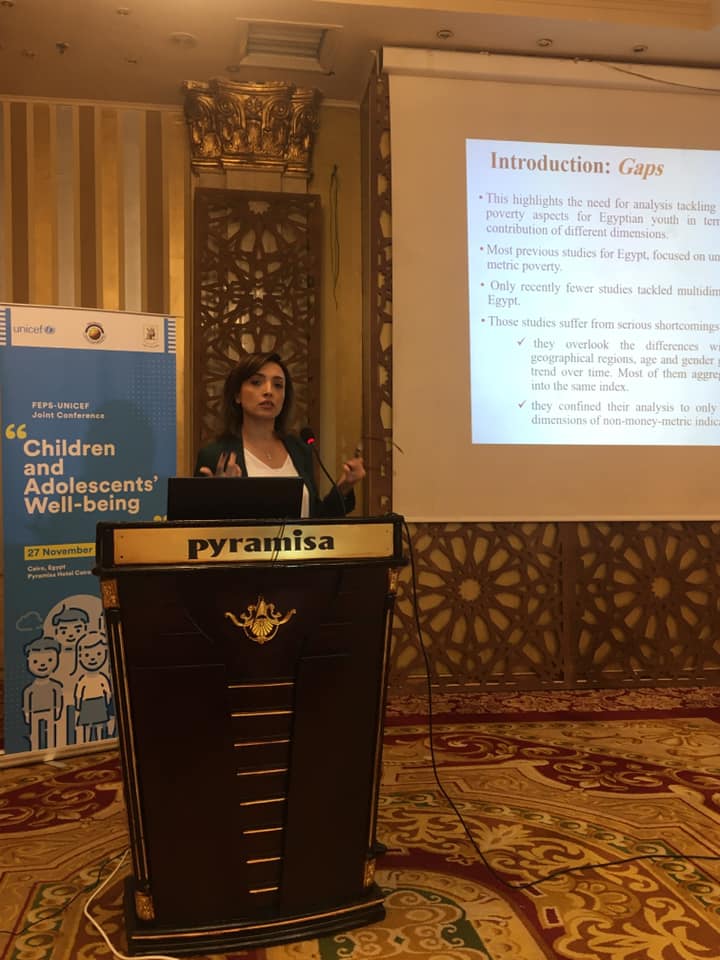 Faculty of Economics and Political Science (@feps_cu_egypt) on Twitter photo Dr. Hanan Nazier presenting her paper entitled
“Meausring youth multidimensional poverty in Egypt: geographical & gender disparities”
co-authored by Dr. Asmaa Ezzat
#FEPS_UNICEF_Cooperation
<a href="/UNICEF_Egypt/">يونيسف مصر</a>
Conference on “Children and Adolescents’ Well-being” Cairo, Egypt Dr. Hanan Nazier presenting her paper entitled
“Meausring youth multidimensional poverty in Egypt: geographical & gender disparities”
co-authored by Dr. Asmaa Ezzat
#FEPS_UNICEF_Cooperation
<a href="/UNICEF_Egypt/">يونيسف مصر</a>
Conference on “Children and Adolescents’ Well-being” Cairo, Egypt