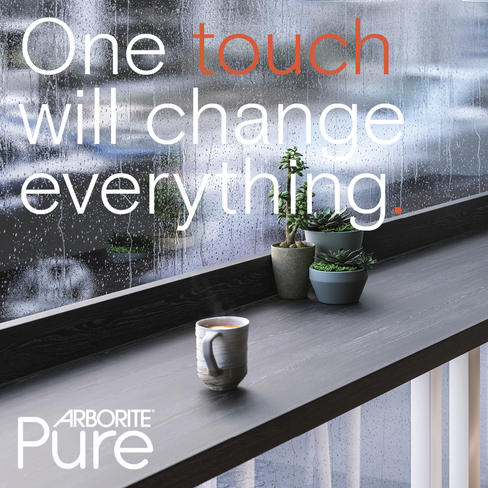 Not seeing is believing. Discover our anti-fingerprint laminate.
Introducing Pure, laminate with fingerprint-resistant technology. 

ow.ly/IqhY50xmp1a