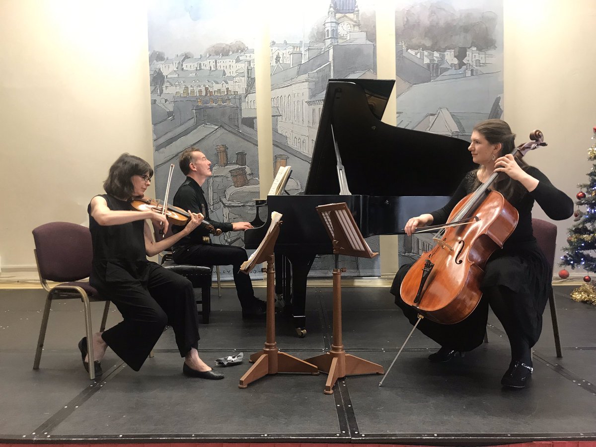 Wonderful to return to Kendal to perform trios by Mozart &amp; Ravel today