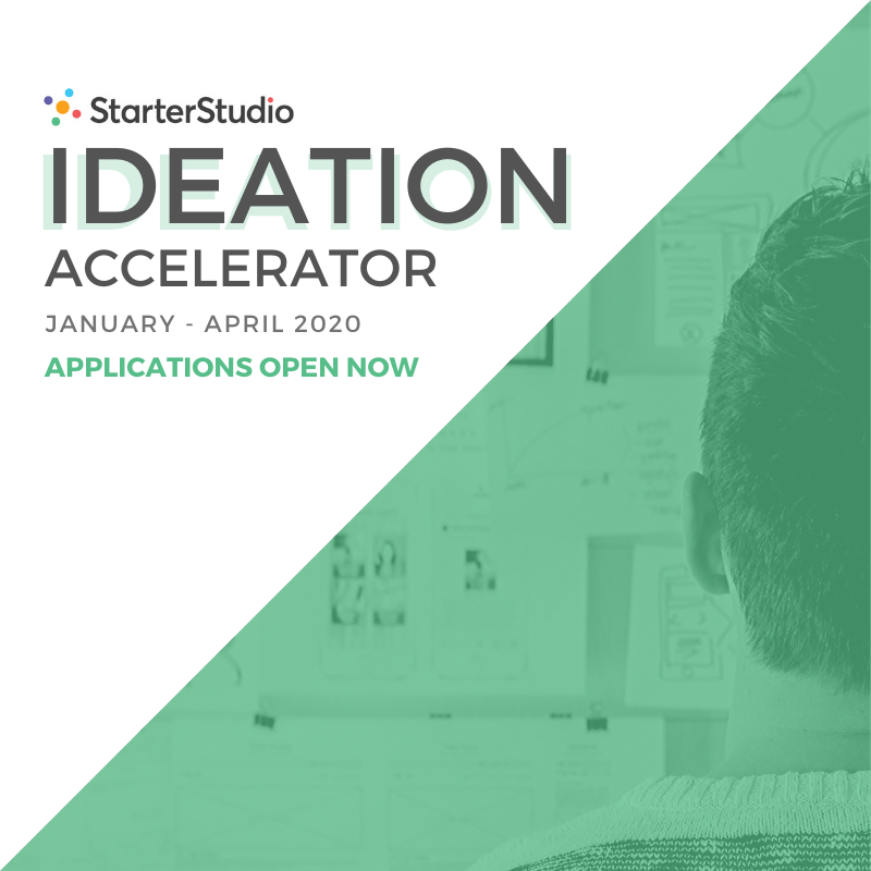 APPLICATIONS  OPEN for the 12th class of the Ideation Accelerator! With   @Costarters and mentorship from ex-Fortune 500 executives, we can help ANYONE start their own tech-enabled business. Have an idea? Take 10 minutes to fill out the application! bit.ly/37IHvbk