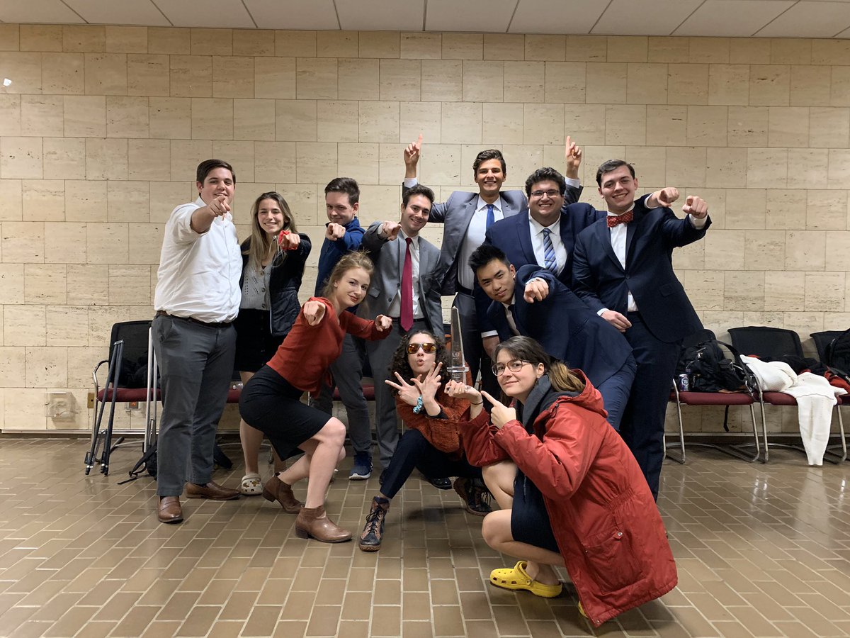 Congratulations to our A team for finishing out our fall invitational season strong! They earned 4th at GAMTI 🎉 and Matt Besman earned an outstanding attorney award! We’re looking forward to the next half of the season!