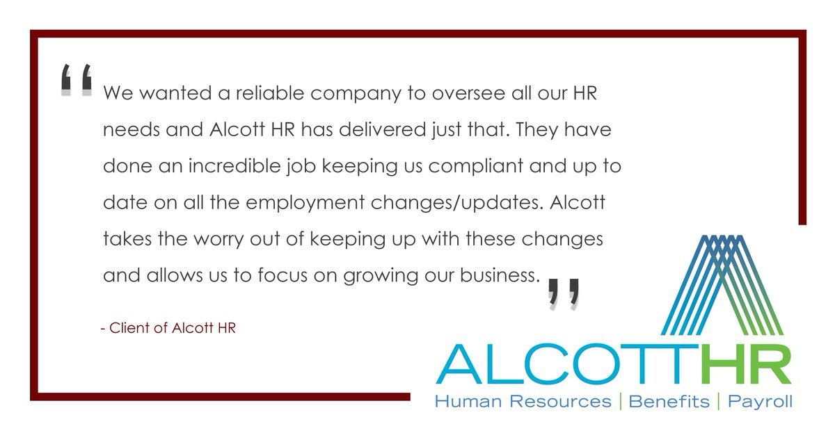 Alcott HR tweet media