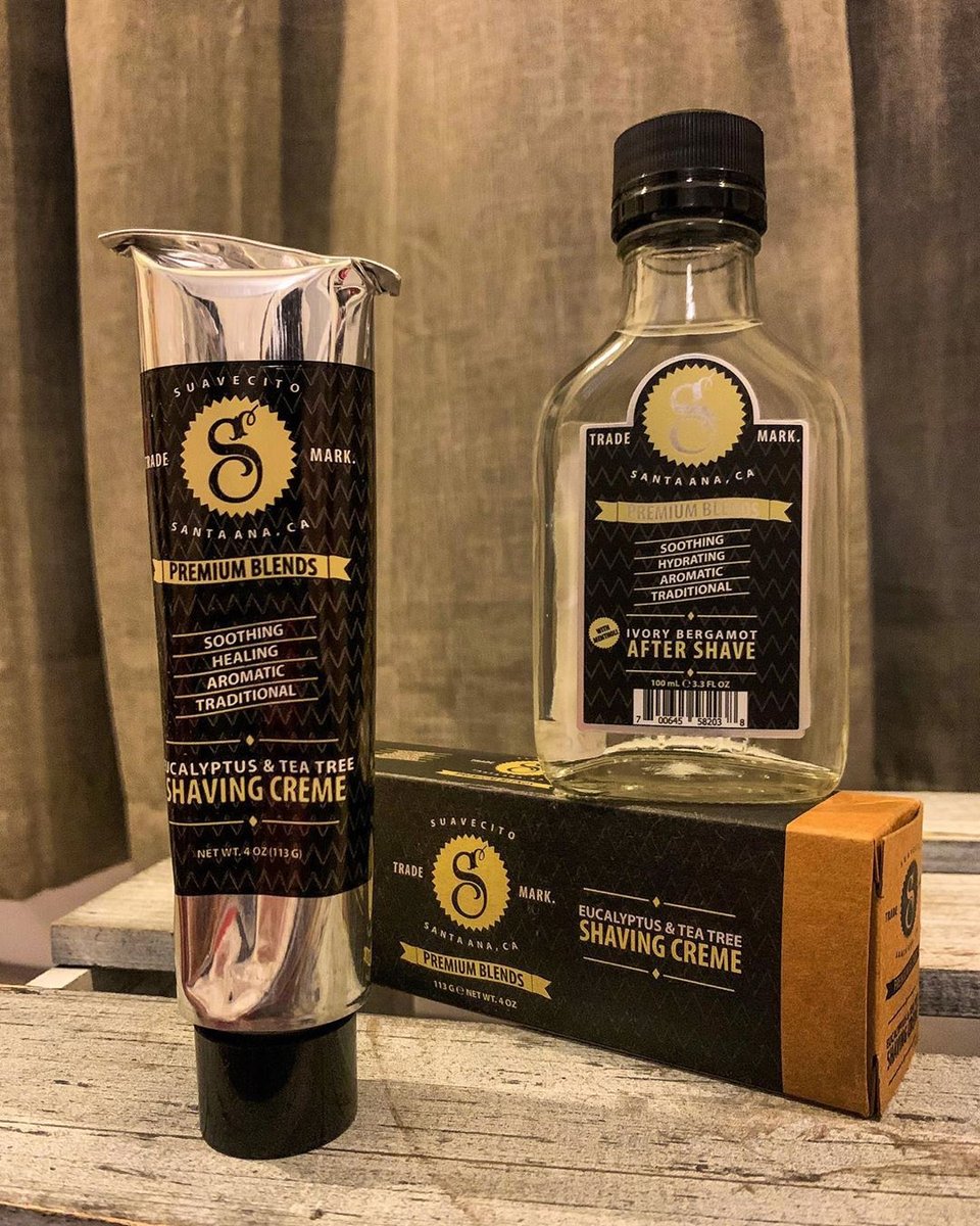 Stay fresh during the holidays with the Suavecito Premium Shaving Cream & Aftershave 👍⁠
#suavecito #premiumblends #mensgrooming