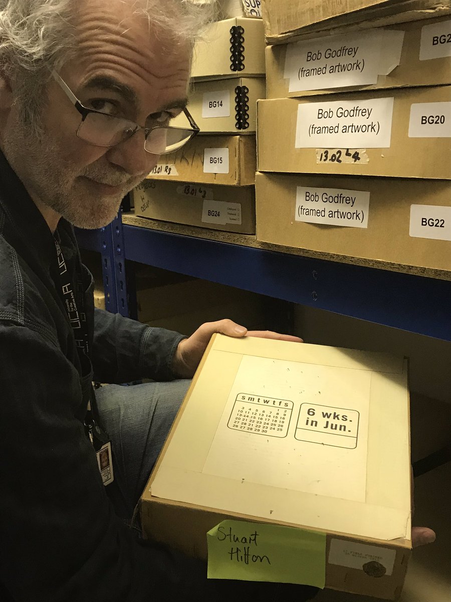 Insightful & inspiring day talking to Stuart Hilton @hiltox about his work, archives, memory, documentary animation. Animation Archive UCA Farnham. Memories of 6 weeks in June. Archives are important part of our cultural history, memory and future. #Archives #ActionArchives #UCA