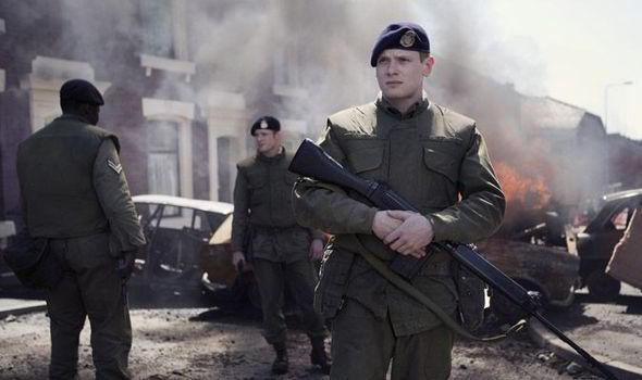 Jack O'Connell in '71 (2014, dir. Yann Demange)Although O’Connell is in nearly every scene of the film, he rarely speaks. Yet this is an utterly compelling, thrilling, emotionally resonant and vulnerable performance. Review:  https://seventh-row.com/2015/03/27/review-71/