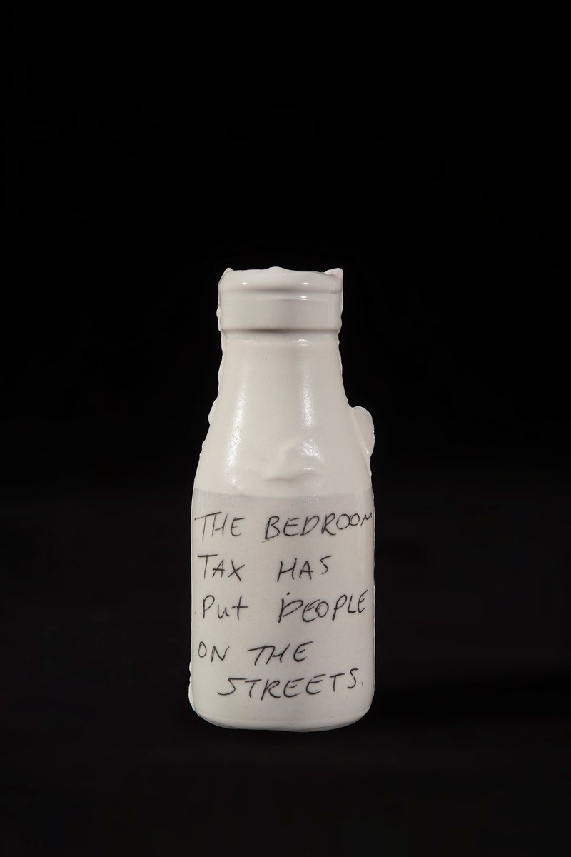 Protest bottles by @raewyn_harrison part of Sheltered  by ACWU in support of <a href="/RobesProject/">Robes Project</a> at the Link <a href="/Southwarkcathed/">Southwark Cathedral</a> until 31st Jan. Please donate justgiving.com/fundraising/di…
Includes work by @saraheachristie <a href="/IamAlisonCooke/">Alison Cooke</a> Diane Eagles, Elizabeth Meyer. acwu.co.uk/Sheltered