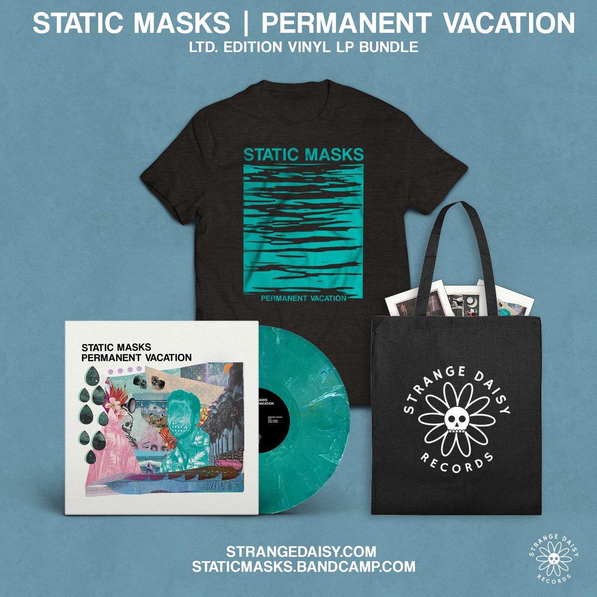 Static Masks (@staticmasks) on Twitter photo Vinyl and merch bundles for our newest album are available at a discount @ bandcamp & strangedaisy.com / <a href="/thestrangedaisy/">Strange Daisy</a>
Pick one up for your mum and pops.
🤘🎁🤘
The profile link will get you there. 🙏 Vinyl and merch bundles for our newest album are available at a discount @ bandcamp & strangedaisy.com / <a href="/thestrangedaisy/">Strange Daisy</a>
Pick one up for your mum and pops.
🤘🎁🤘
The profile link will get you there. 🙏