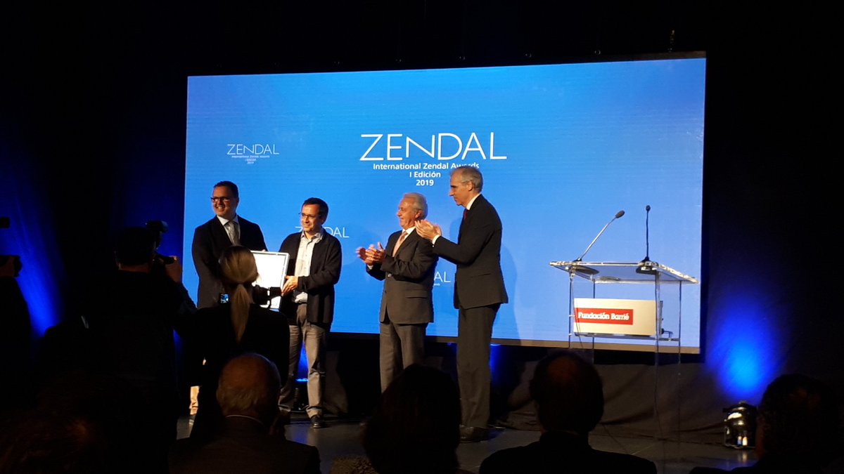 farmindustrial's tweet image. @GENVIP_RESEARCH ganador del premio international Zendal Awards @zendalgroup