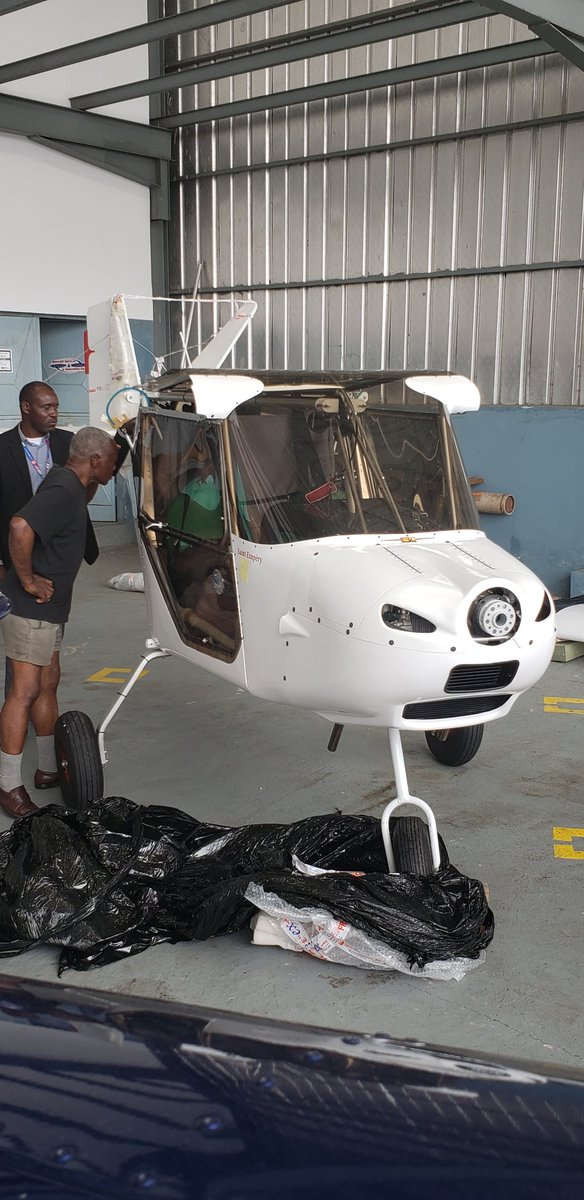 L'ANPN viens de recevoir un nouvelle aéronef de type ULM Nynja pour l'ecolage et la surveillance des parcs