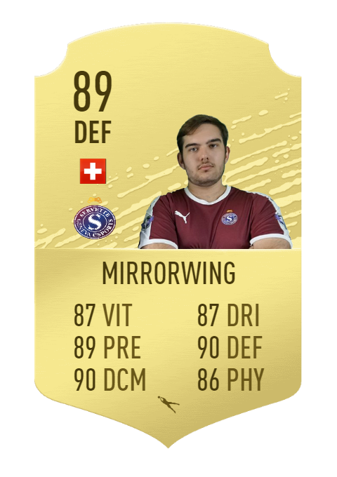 RLUltimateTeam's tweet photo. Nous reprenons du service ! J'avais la maxi-flegme 😒 Un deuxième suisse rejoint la famille UT ! 🆕 Il est le reflet d'une génération qui survole le jeu. Bienvenue Mirrorwing 💛❤️ https://t.co/30AiatIuHj