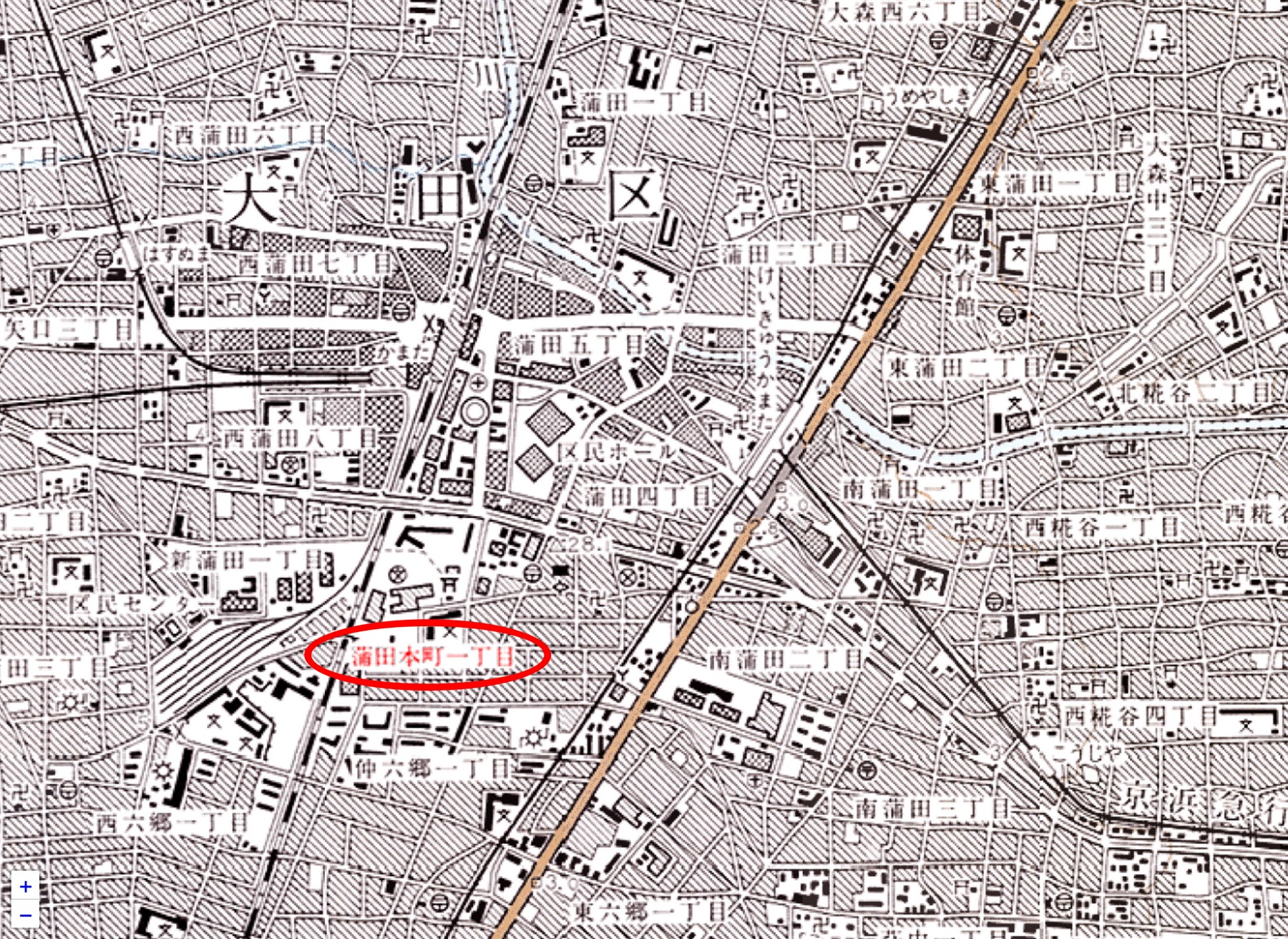 大田区古地図散歩