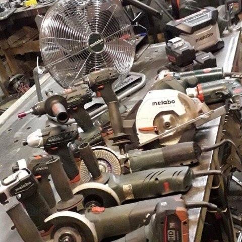 MetaboUK's tweet image. Check out Svens ‘s #Metabo growing collection  👌😎

#METABOUK #POWERTOOLS