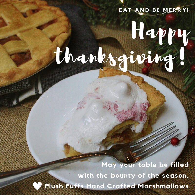 plushpuffs's tweet photo. We hope you have a wonderful Thanksgiving and reflect on all you have to be grateful for. We are so grateful for so much, especially our Plush Puffs family. https://t.co/FrZyAl1qN0