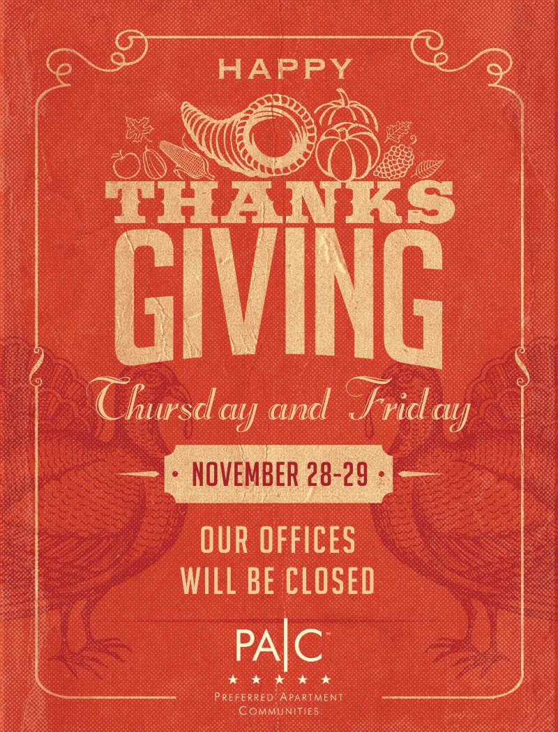 VAndThreeApts's tweet photo. Enjoy your Holiday. #thanksgiving #v&amp;three #luxuryapartments #charlotteapts https://t.co/qaZH04KnKH