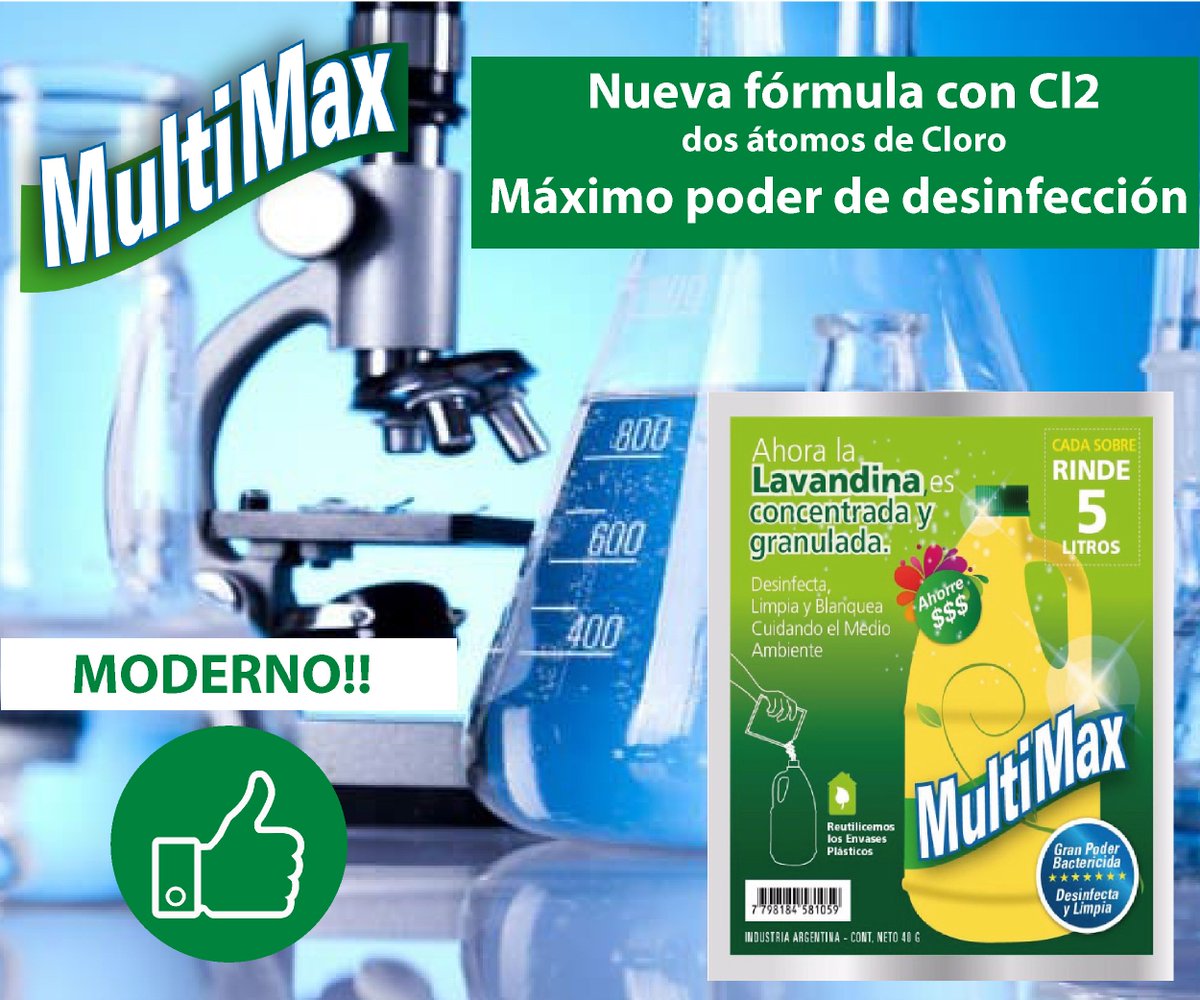ProdMultimax's tweet image. 🐶🐱 La lavandina Multimax no es ácida por lo que no produce alergias a las mascotas. Es la única lavandina pet friendly del mercado.

@carrefourarg @DiscoArg @JumboArg @Veasuper @Coto_Ar @dirregioncentro @ALAS_Oficial @libertadsa @AlvearSuperOK @opds_gba @AmbienteNacion