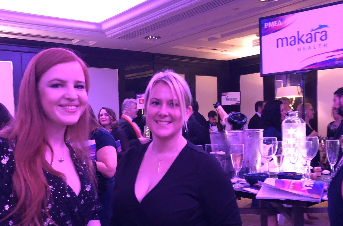 makarahealth's tweet photo. We’ve got our fingers crossed tonight at #PMEA2019 awards, we’ve been nominated for Support Agency of the Year! Good luck to all the finalists! #healthcomms #medcomms https://t.co/LCRu0JyAPy