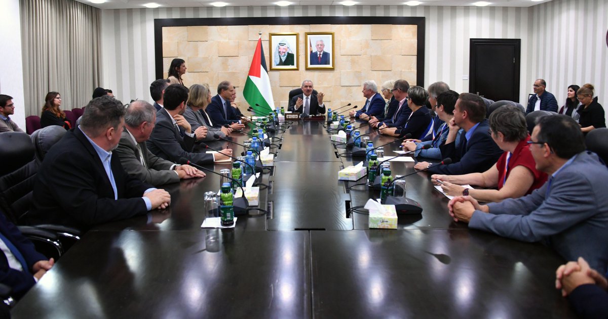 PM Shtayyeh commended the signing of Friendship &amp; Support Charter between Loire-Atlantique &amp; #Jerusalem Governorate, which included 18 municipalities &amp; local bodies of the French Department of Loire-Atlantique
<a href="/troccazrene/">rené troccaz</a>
 @PGrosvalet
