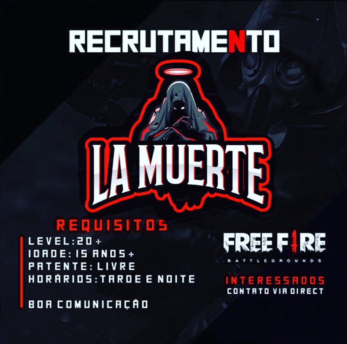 FreeFire Recrutamento de Guildas PT