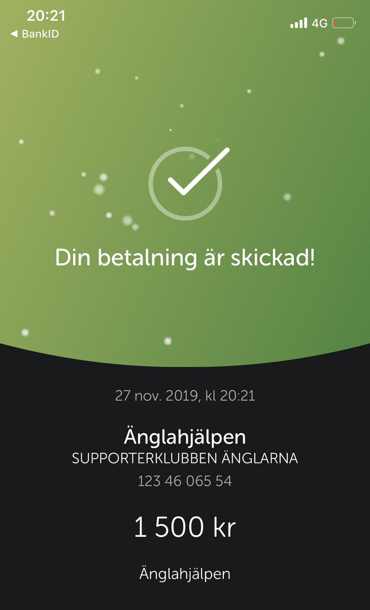 Jag sade att jag behövde 6500kr för att täcka resa, boende och hyrbil. 

Erat engangemang var otroligt, och det är tack vare er som det första överskottet skickas till <a href="/anglahjalpen/">Änglahjälpen</a> – TACK SKA NI HA! 💙 #ifkgbg