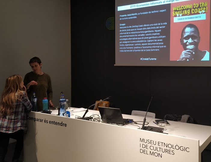 Moltes gràcies als assistents al #CinelabTurisme d'aquesta tarda! Us esperem el dimecres vinent a la darrera sessió del cicle! No podeu faltar!
festivalvilamon.com/es/
⏰18:30
📍<a href="/MUEC_BCN/">Museu Etnològic i de Cultures del Món</a>
<a href="/aethnic/">amazing ethnic</a>
<a href="/AntropologiaCat/">ICA</a> 
@FabiolaMancine1 
<a href="/wecoplan/">wecoplan</a> 
#BCN #cine #turisme