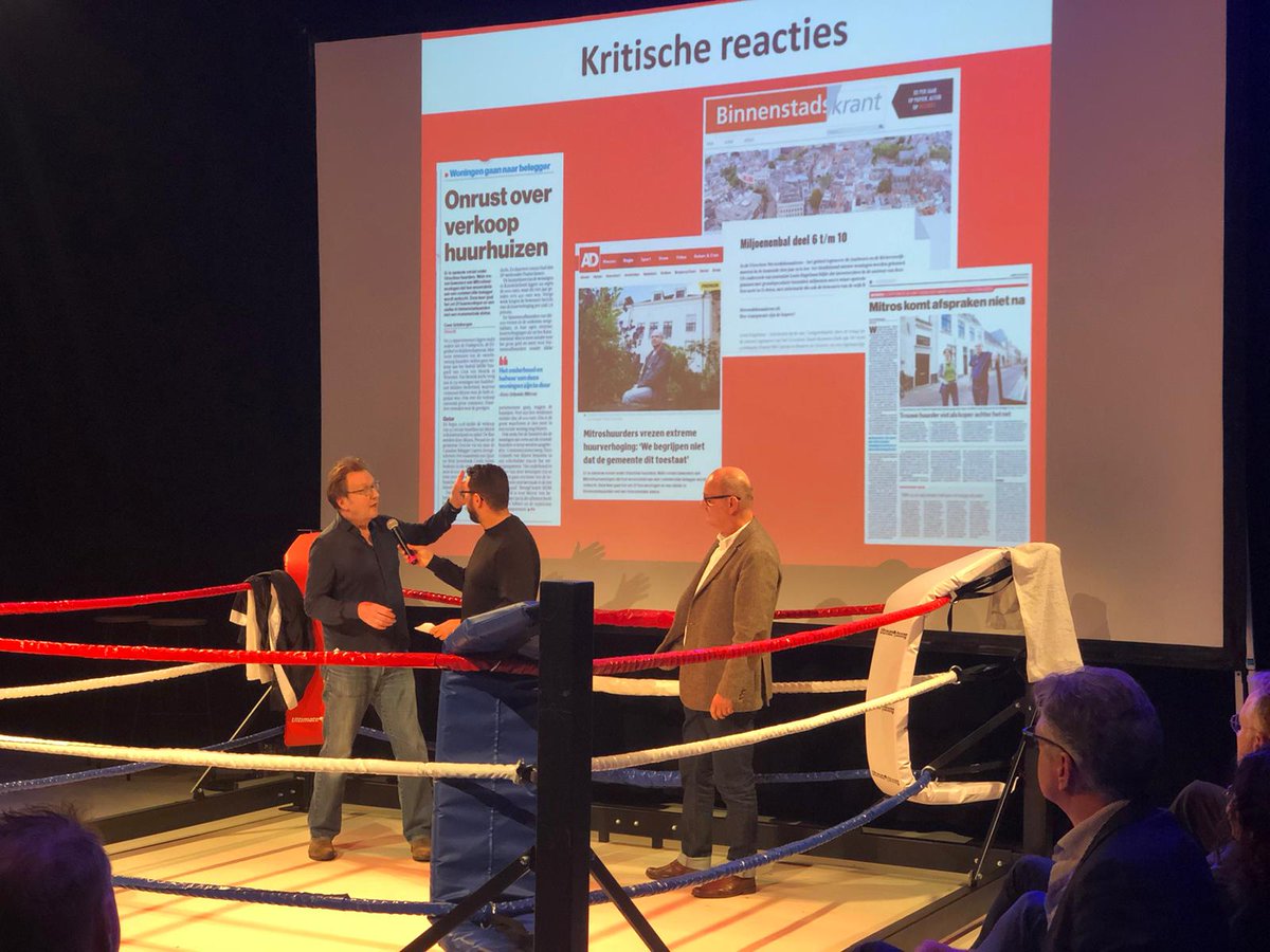 Kritische reacties van onderzoeksjournalisten Cees Grimbergen en Louis Engelman. Zij schreven meerdere artikelen over o.a. verkoop van huurwoningen door woningcorporaties en grondspeculatie in de Merwedekanaalzone. Zie ook het kennisdossier: ow.ly/6OEE50xmtsn