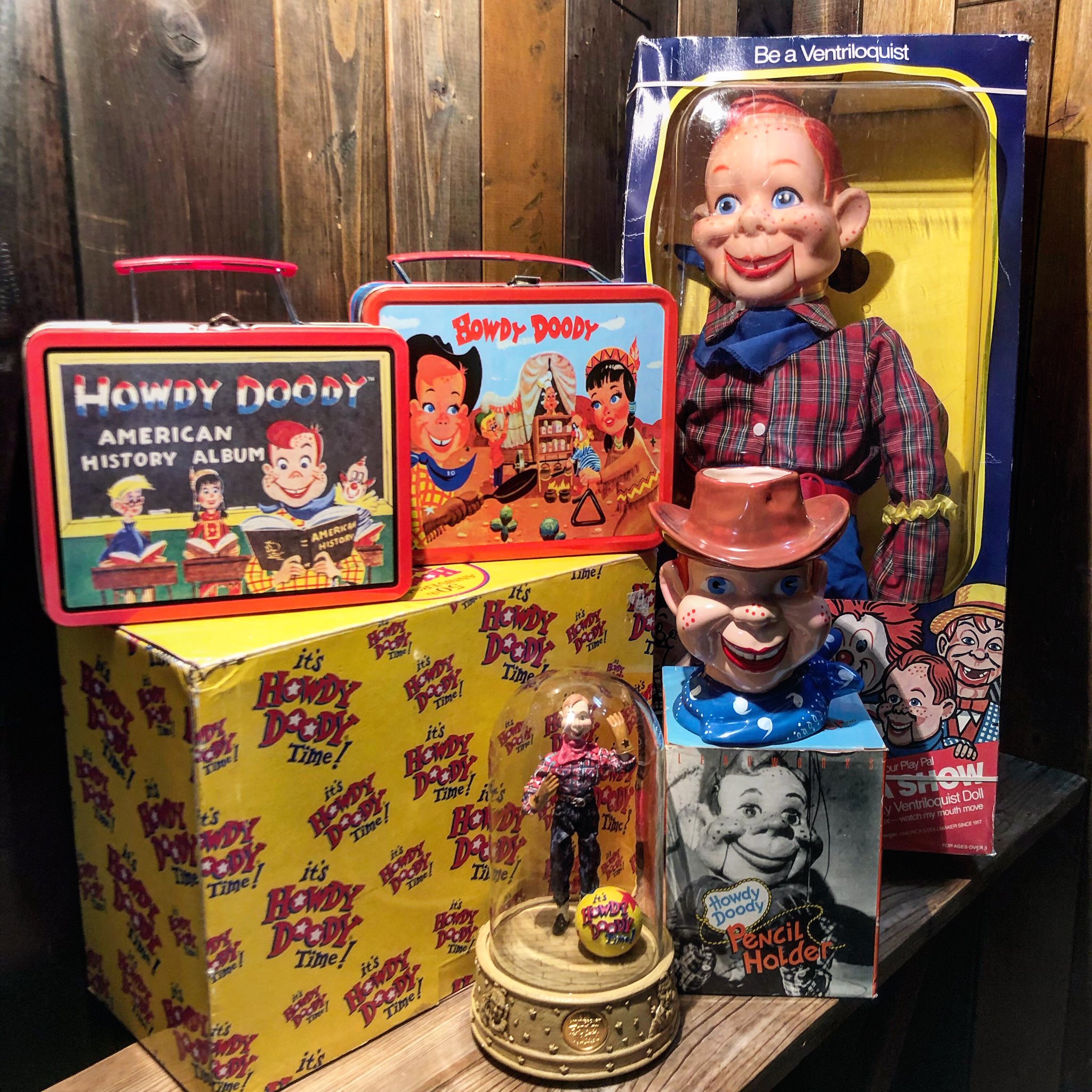 希少品！ HowdyDoody ハウディードゥーディー ペン立て カウボーイ